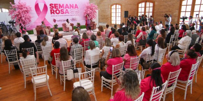 Refrenda Nuevo Laredo Laredo apoyo a mujeres en la Lucha contra el Cáncer