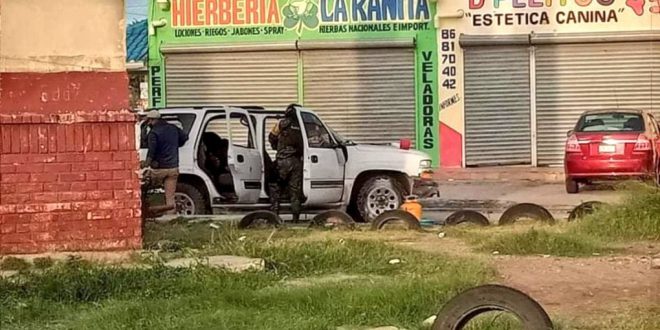 Reportan balacera en Matamoros