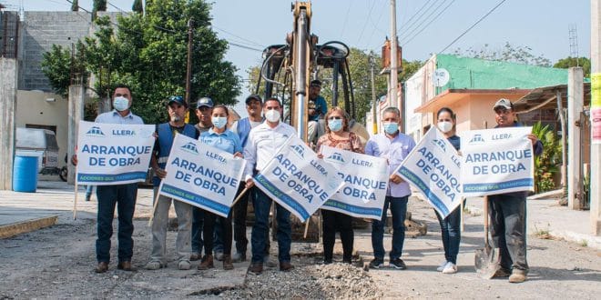 Pone en marcha Moisés Borjón obras para mejorar servicios públicos en Llera Pone en marcha Moisés Borjón obras para mejorar servicios públicos en Llera