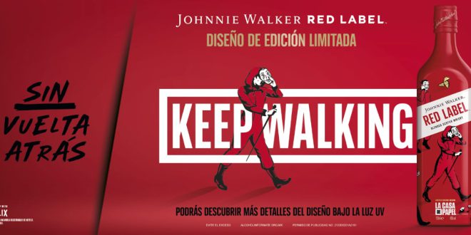 JOHNNIE WALKER PRESENTA EDICIÓN ESPECIAL DE RED LABEL Y LA CASA DE PAPEL