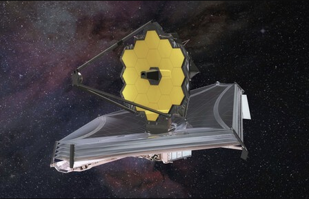 NASA termina con éxito desdoblamiento total del telescopio James Webb