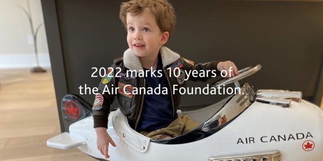 Fundación Air Canada celebra su décimo aniversario