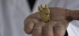 Imprimen comida en 3D a base de alga