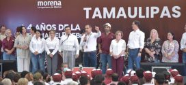 La 4T en Tamaulipas no tiene<br>marcha atrás: Morena