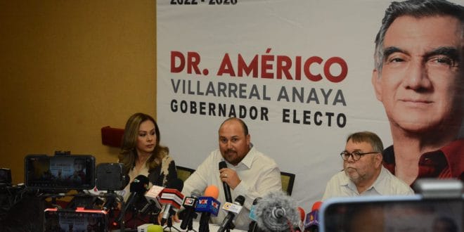 Entregará Cabeza de Vaca, un gobierno en ruinas: Comité de Transición de Américo Entregará Cabeza de Vaca, un gobierno en ruinas: Comité de Transición de Américo