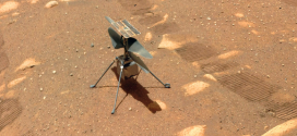 El helicóptero Ingenuity de Marte vuela con un misterioso objeto