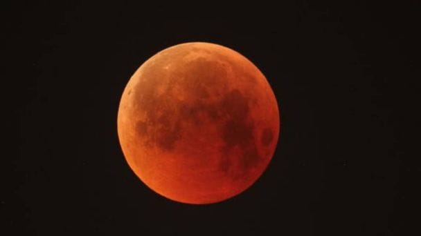 Habrá luna de sangre