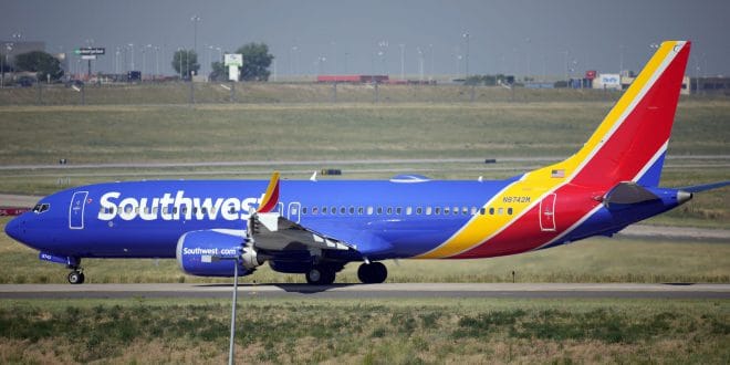 Southwest en picada…