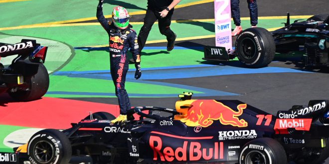 Checo Pérez hace historia y logra el podio en el GP de México