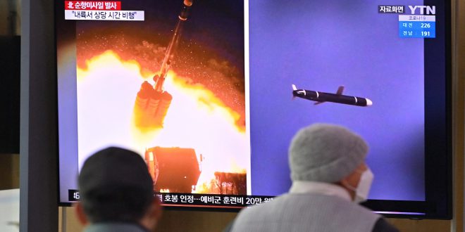 Corea del Norte lanza misiles balísticos hacia el mar de Japón