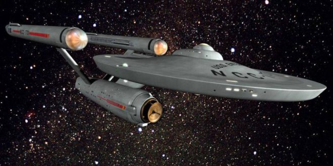 Capta telescopio nave de Star Trek
