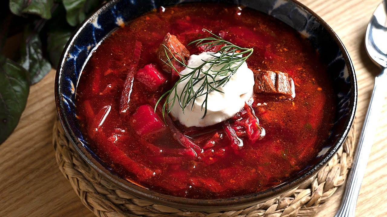El borsch es una sopa ucraniana, no rusa