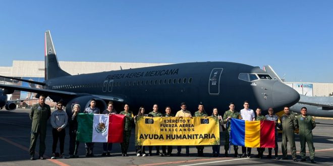 63 mexicanos regresarán de Ucrania a México en segundo vuelo de la FAM