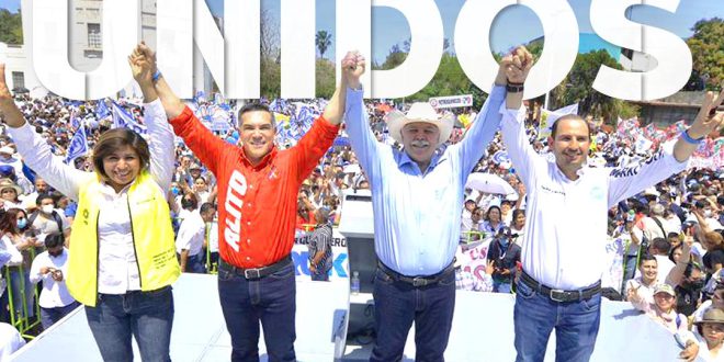 Juntos, PAN, PRI y PRD darán la gran batalla por Tamaulipas y por México