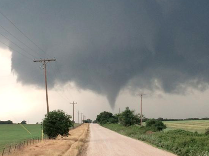Asechan tornados a Texas 