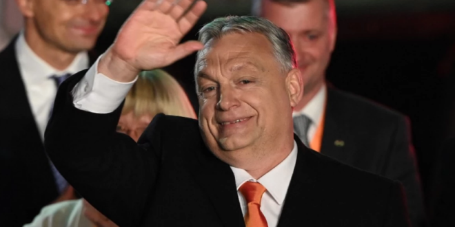 El líder autoritario Viktor Orban declara su victoria en las elecciones de Hungría