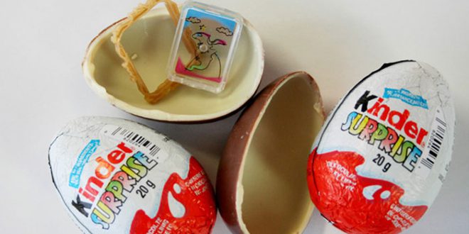 Europa retira del mercado los chocolates Kinder Sorpresa tras decenas de casos de salmonelosis