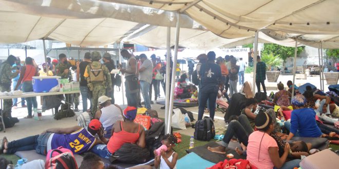 Miles de Haitianos varados en Nuevo Laredo