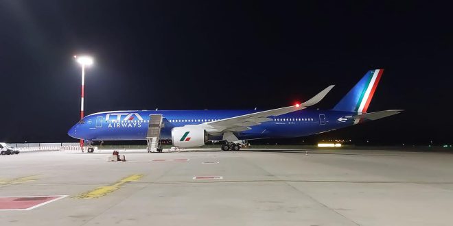 ITA Airways se convierte en el primer operador italiano del A350