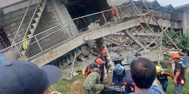 Terremoto de 7.1 grados de magnitud sacude el norte de Filipinas