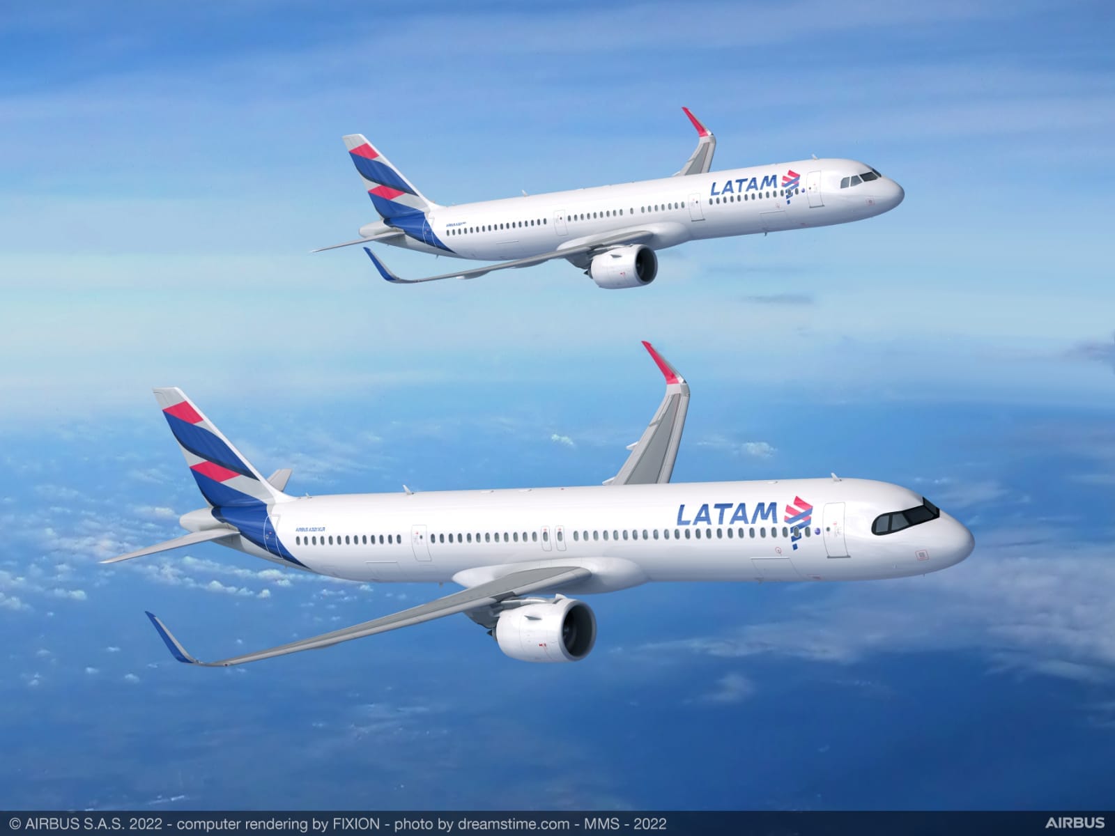 LATAM Airlines refuerza su flota con un pedido adicional de 17 A321neo y respalda al A321XLR