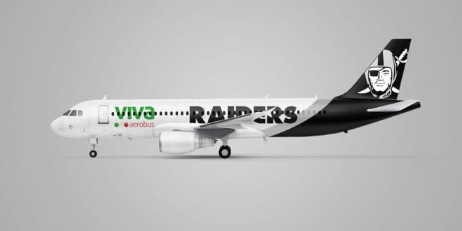 VivaAerobus aerolínea oficial de Raiders de Las Vegas en México VivaAerobus aerolínea oficial de Raiders de Las Vegas en México