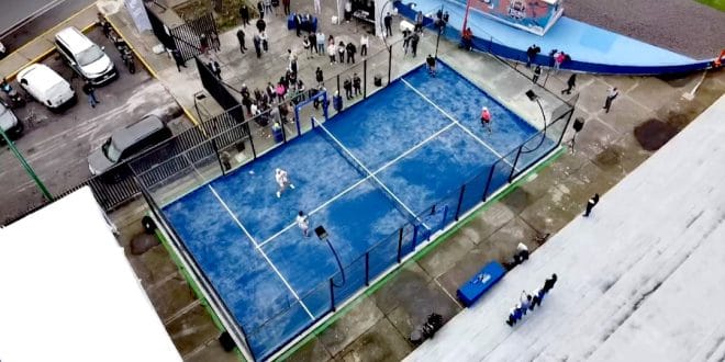 INAUGURAN PRIMERA CANCHA PÚBLICA DE PÁDEL EN CDMX