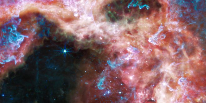 El telescopio Webb de la NASA capta una tarántula cósmica