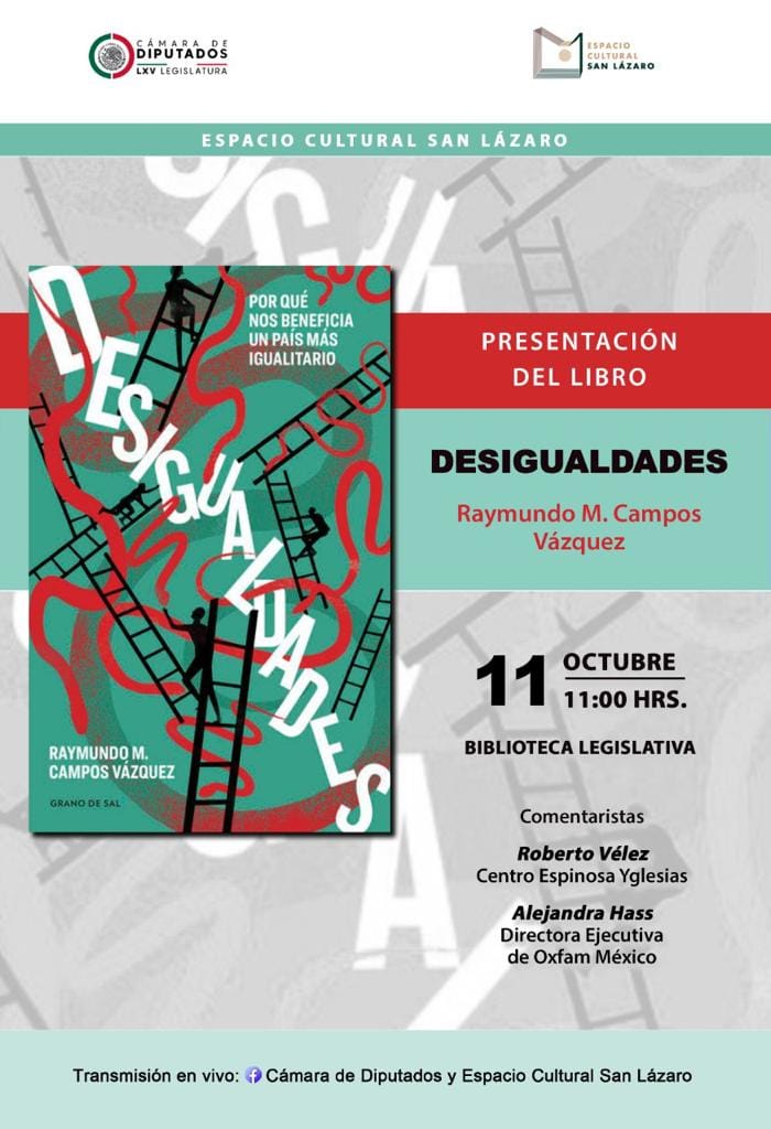 DESIGUALDADES, LA NUEVA OBRA DE RAYMUNDO M. CAMPOS