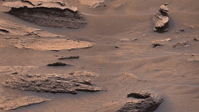 El Curiosity descubre un “pato” en Marte