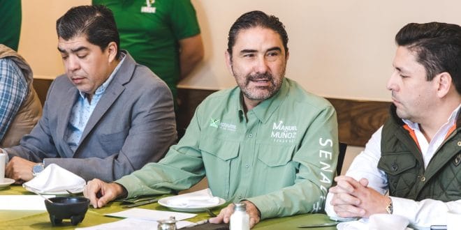 QUIERO LEGISLAR EN FAVOR DEL MEDIO AMBIENTE: MANUEL MUÑOZ QUIERO LEGISLAR EN FAVOR DEL MEDIO AMBIENTE: MANUEL MUÑOZ