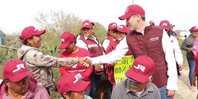Comunidades pesqueras de Matamoros dan su apoyo a JR