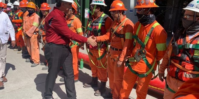 Visita gobernador de Tamaulipas, la Refinería Olmeca