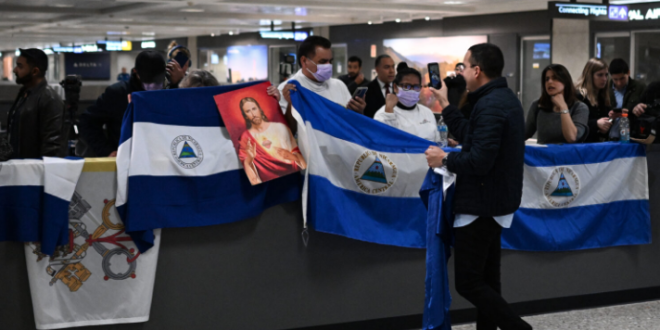 Presos políticos expulsados de Nicaragua llegan a Estados Unidos