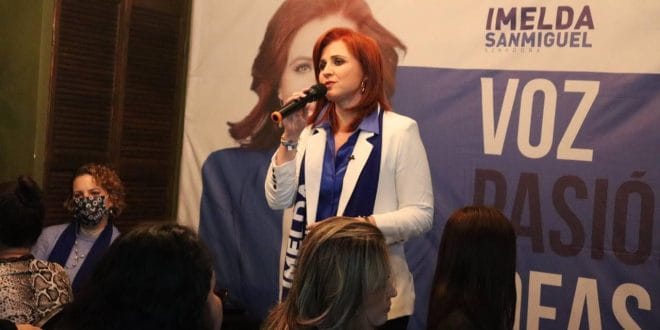 IMELDA SANMIGUEL INSISTE EN REALIZACIÓN DEL DEBATE IMELDA SANMIGUEL INSISTE EN REALIZACIÓN DEL DEBATE