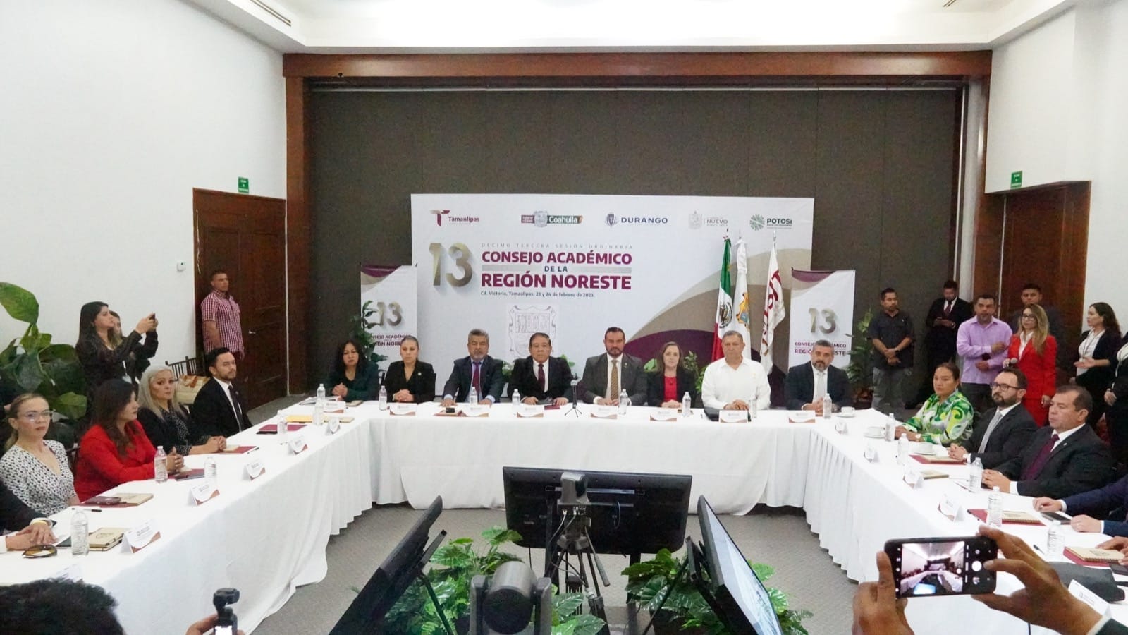 Fortalecer la capacitación policial de Seguridad Pública, Ministerios Públicos y Periciales; resultado del Consejo Académico Región Noreste