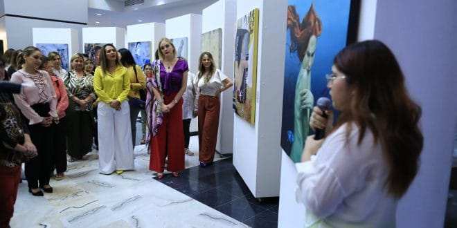 Inauguran exposición pictórica «Voces»