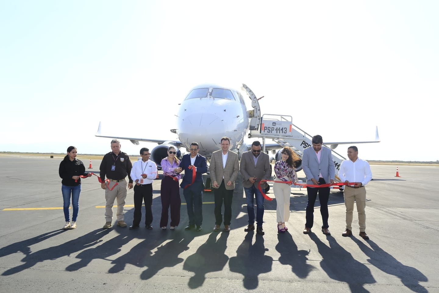 Inauguran ruta aérea   Victoria – Ciudad de México