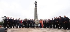 RECUERDAN LEGADO DE BENITO JUÁREZ EN CONMEMORACIÓN DE SU NATALICIO