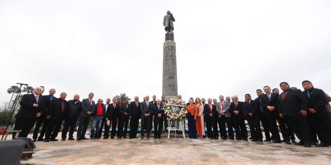 RECUERDAN LEGADO DE BENITO JUÁREZ EN CONMEMORACIÓN DE SU NATALICIO