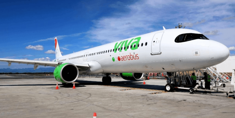 Falla turbina de VivaAerobus
