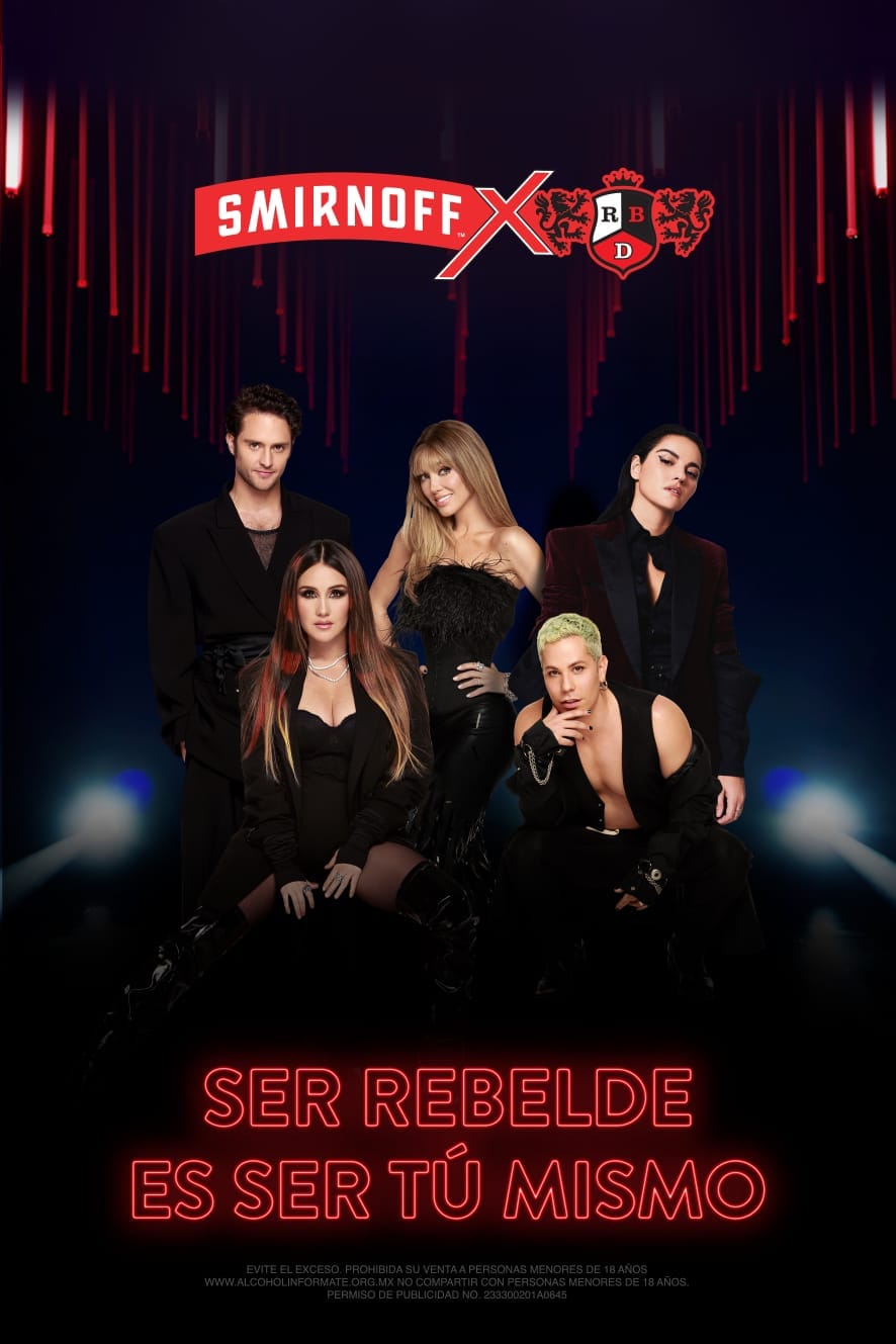 SMIRNOFF ANUNCIA COLABORACIÓN CON RBD