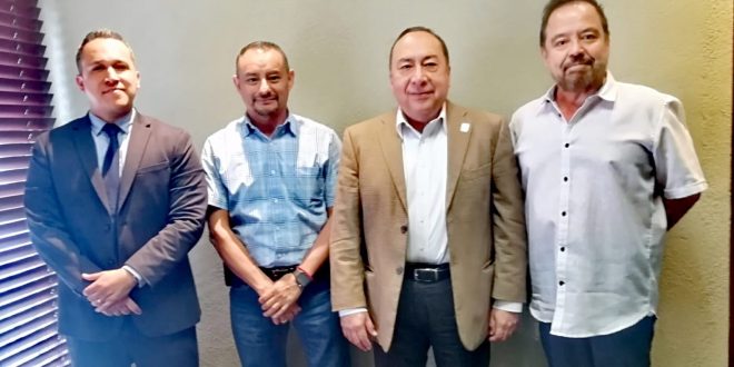 Se reúnen Aerocluster de Tamaulipas y Desarrollo Económico Municipal