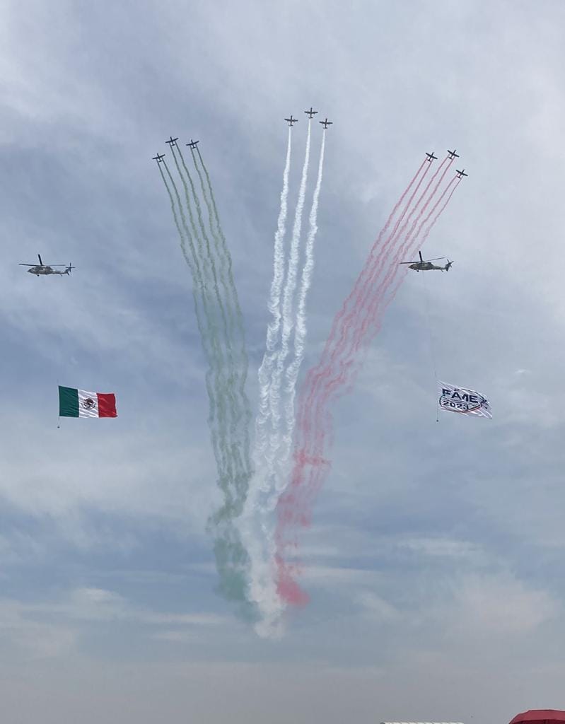 Asiste Ninfa Cantú a inauguración de FAMEX 2023