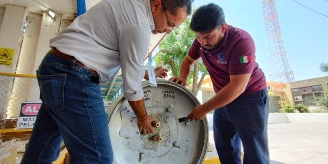 CAPACITA COMAPA A PERSONAL OPERATIVO EN EL MANEJO DEL GAS CLORO