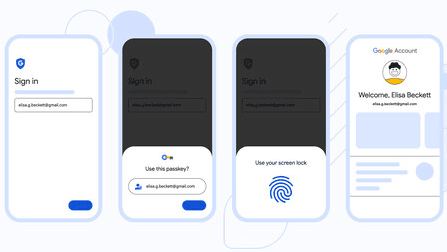 ¡Adiós a las contraseñas! Google ya permite iniciar sesión con passkey