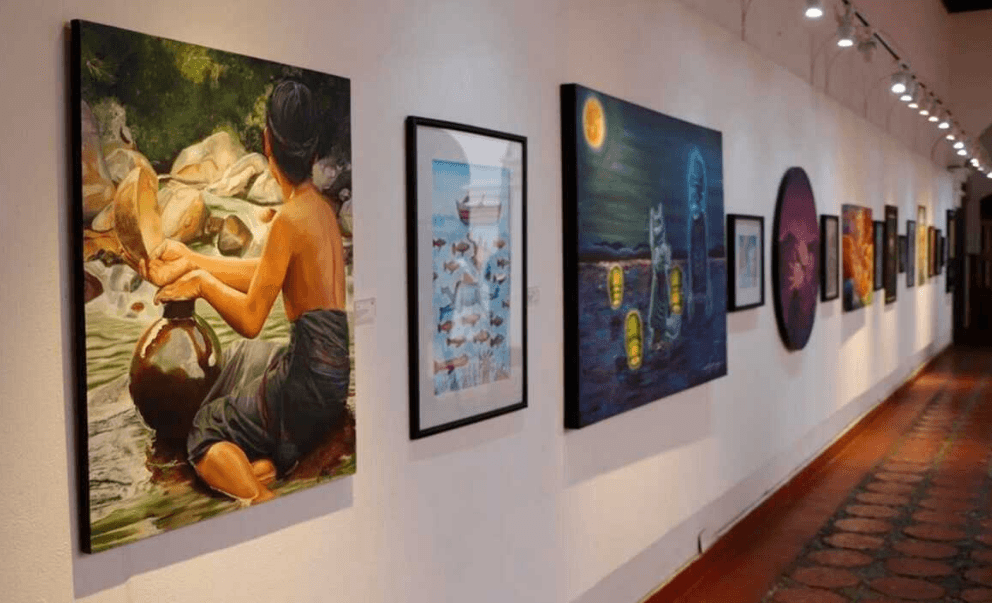 Muestran nuevos talentos en la pintura con “Entre Raíces”