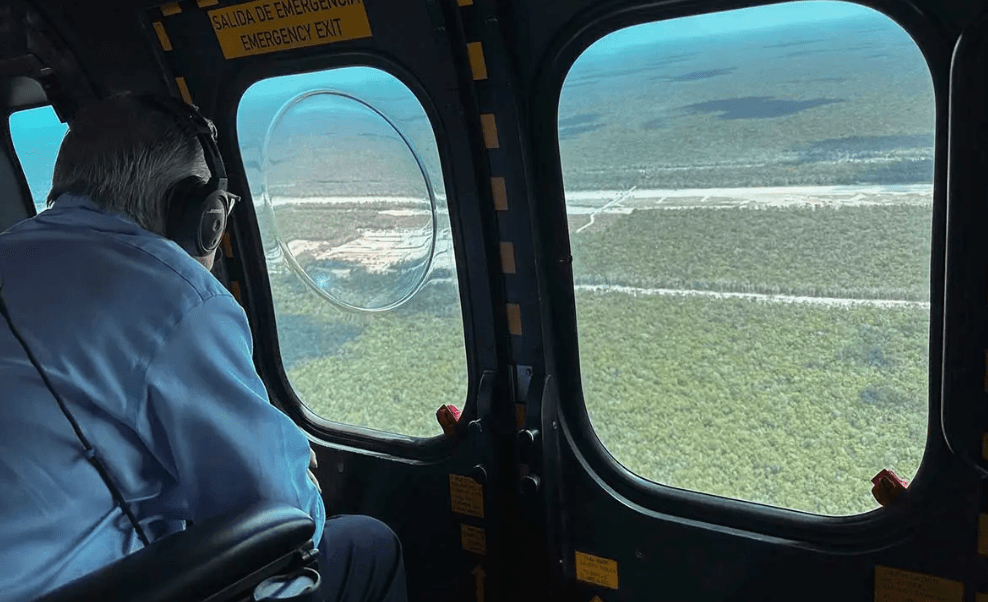 Tren Maya se inaugurará en diciembre ‘llueva, truene o relampagueé’: AMLO