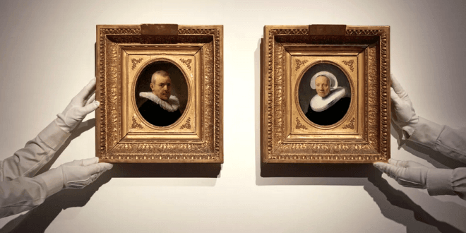 Reaparecen dos retratos de Rembrandt después de 200 años