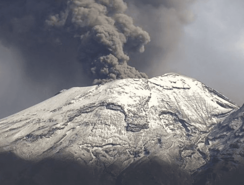 Semáforo de alerta por actividad del volcán Popocatépetl cambia a amarillo fase 3